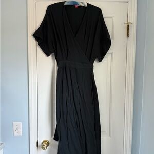 Marine Layer Black Sleeved Dress